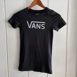 Women’s Vans Black Tee XS
